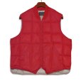 画像1: 【60’s】【ビンテージ】【EDDIE BAUER】エディーバウアー【BAUER DOWN】バウアーダウン【ダウンベスト】【赤】【US46】<br> (1)