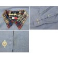 画像3: 【トミーヒルフィガー】【TOMMY HILFIGER】【襟チェック】【オックスフォードシャツ】【水色】【サイズM】<br> (3)