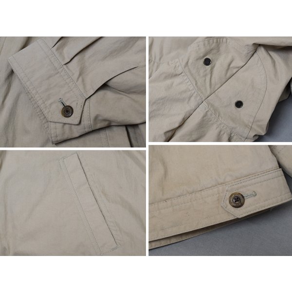 画像3: 【90’s】ビンテージ【ティンバーランド】【Timberland】【WEATHERGEAR】【ベージュ】【コットンブルゾン】フルジップ【サイズL】 