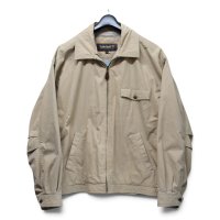【90’s】ビンテージ【ティンバーランド】【Timberland】【WEATHERGEAR】【ベージュ】【コットンブルゾン】フルジップ【サイズL】 