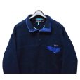 画像4: 【90’s】ビンテージ【パタゴニア】【Patagonia】【ネイビー】【雪なしタグ】【シンチラ】【スナップT】【フリース】【サイズL】<br> (4)