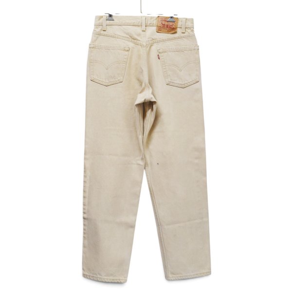 画像3: 【90’s】【ビンテージ】【USA製】【リーバイス】【Levi’s】【550】【ベージュ】【デニムパンツ】【W31】