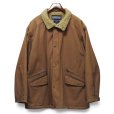 画像1: ビンテージ【ランズエンド】【LANDS' END】【裏ボア】【ジップアップジャケット】【ブラウン】【サイズXL】 (1)