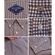 画像2: 【00’s】ビンテージ【USA製】【BILLS KHAKIS】【茶色×白】【ギンガムチェック】【ボタンダウンシャツ】【サイズM】<br> (2)