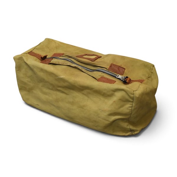 画像5: 【40’s】【U.S. ARMY】【ビンテージ】【キャンバスバッグ】GIMバッグ【TALONジッパー】ベージュ 