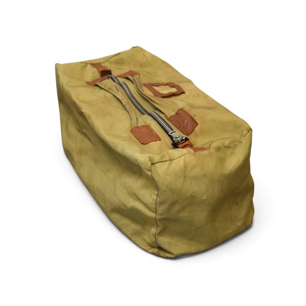 画像3: 【40’s】【U.S. ARMY】【ビンテージ】【キャンバスバッグ】GIMバッグ【TALONジッパー】ベージュ 