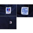 画像2: 【80’s】ビンテージ【USA製】【ラッセル】【Russell】【無地パーカー】プルオーバーパーカー【紺】【サイズXL】<br> (2)