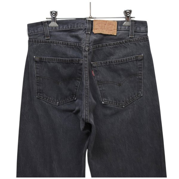 画像6: 【90’s】ビンテージ【USA製】【リーバイス】【Levi’s】【501】【先染めブラック】ブラックデニムパンツ【W32】 