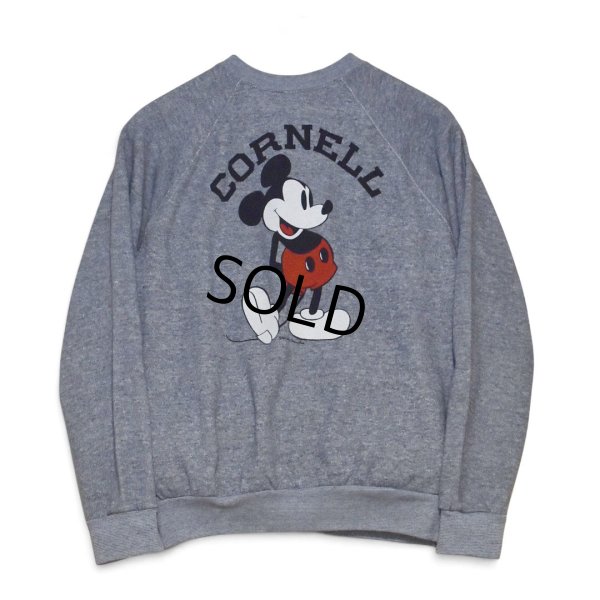 画像3: 【80’s】【ビンテージ】【Disney】【CORNELL】【ミッキーマウス】【霜降りグレー】【スウェット】【サイズL程度】