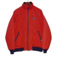 画像1: 【90’s】【USA製】【ビンテージ】【ランズエンド】【LANDS' END】【スコールジャケット】【赤×紺】【フリースライナー】【サイズL】 (1)