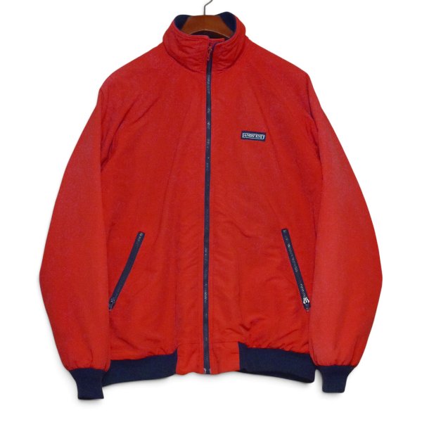 画像1: 【90’s】【USA製】【ビンテージ】【ランズエンド】【LANDS' END】【スコールジャケット】【赤×紺】【フリースライナー】【サイズL】
