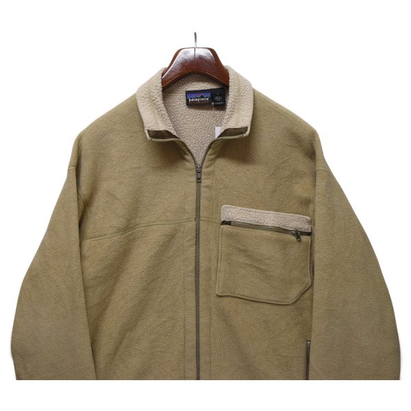 画像3: 【00’s】【USA製】【パタゴニア】【Patagonia】【シンチラ】【アークティックジャケット】フルジップフリース【ベージュ】【サイズL】 