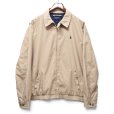 画像1: 【90’s】ビンテージ【ポロ ラルフローレン】【POLO RALPH LAUREN】【スイングトップ】フルジップブルゾン【ベージュ】【裏地チェック】【サイズXXL】<br> (1)