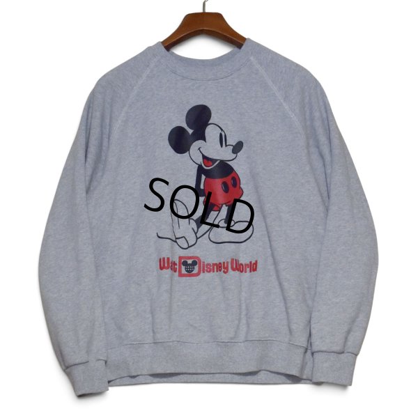 画像3: ビンテージ【ディズニー】【Disney】【ミッキーマウス】【Walt Disney World】【スウェット】【グレー】【サイズL】