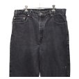 画像4: 【90’s】ビンテージ【リーバイス】【Levi’s】【505】後染め【ブラックデニムパンツ】【W38】<br> (4)
