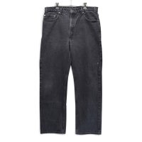 【90’s】ビンテージ【リーバイス】【Levi’s】【505】後染め【ブラックデニムパンツ】【W38】 