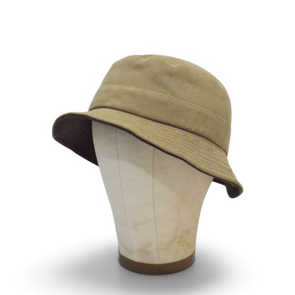 画像3: 【イタリア製】【ブルックスブラザーズ】【Brooks Brothers】【ブラウン】【コットン×スエード】【バケットハット】【サイズM】 