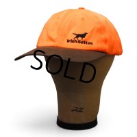 【アイリッシュセッター】【Irish Setter】【犬】【ハンティング】【オレンジ×ブラウン】【キャップ】【フリーサイズ】 