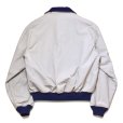 画像3: 【80’s〜90’s】ビンテージ【USA製】【エルエルビーン】【L.L.Bean】【Three-Season Jacket】【生成り×紺】フルジップジャケット【サイズL程度】<br> (3)