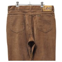 【ほぼ未使用】【80’s】【USA製】【リーバイス】【Lee】【ブーツカット】【コーデュロイパンツ】【ブラウン】【W36】