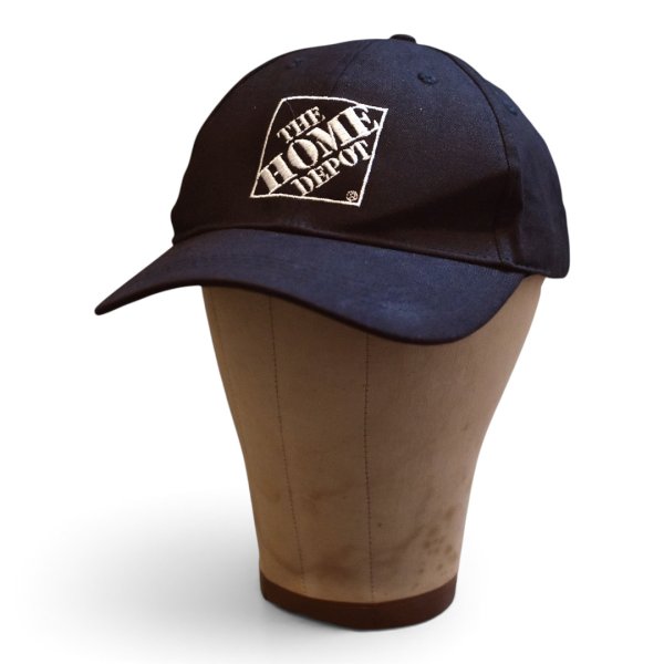 画像1: 【THE HOME DEPOT】【ホームデポ】刺繍【企業ロゴ】CAP【キャップ】【黒】 