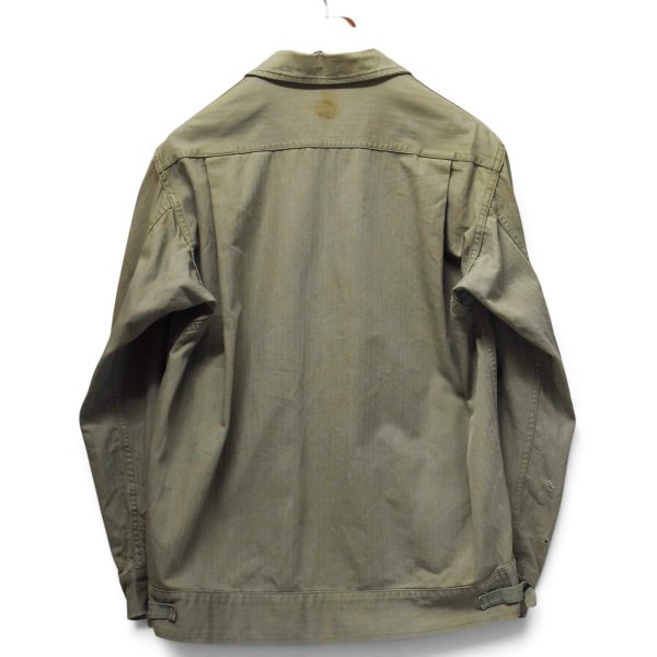 画像3: 【40’s】【ビンテージ】【U.S. ARMY】【M-41】【HBTジャケット】ヘリンボーンツイル【38R】 