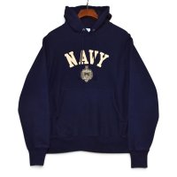 【チャンピオン】【Champion】リバースウィーブ【REVERSE WEAVE】【U.S.NAVY】【プルオーバーパーカー】【紺】【サイズM】 