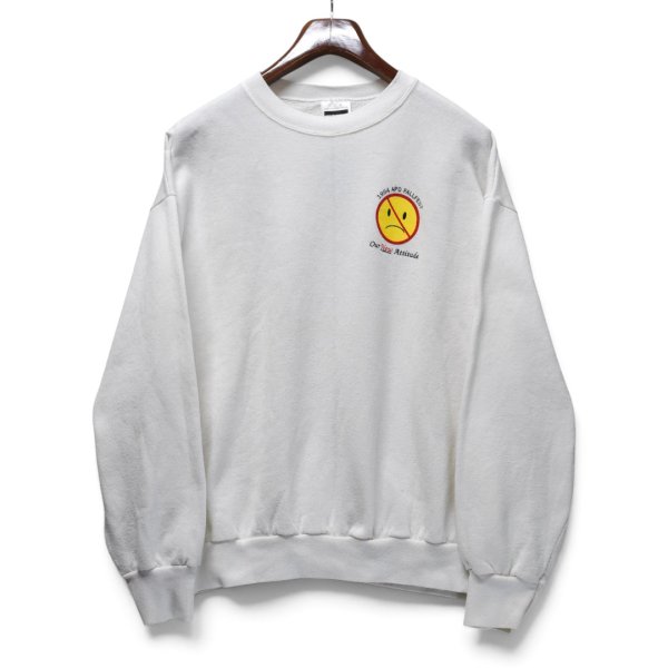 画像1: 【90’s】【ビンテージ】【USA製】【TULTEX】タルテックス【1994 APD FALLFEST】【プリントスウェット】【白】【サイズXL】 