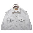 画像4: 【90’s】【ビンテージ】【USA製】【リーバイス】【Levi’s】【70506-0251】【ホワイトデニムジャケット】【サイズ44R】<br> (4)