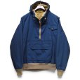 画像6: 【80’s】ビンテージ【USA製】【CLASS-5】【リバーシブル】【アノラックパーカー】プルオーバーパーカー【ベージュ×青】【サイズM】<br> (6)