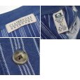 画像2: ビンテージ【CLAYBROOKE OUTDOORS】【ヘンリーネック】【ボーダー】【長袖Tシャツ】【青】【サイズL】 (2)