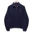 画像1: 【90’s】ビンテージ【USA製】【ポロ ラルフローレン】【Polo Ralph Lauren】【フリースジャケット】フルジップブルゾン【ネイビー】【サイズM】<br> (1)