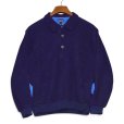 画像1: ビンテージ【USA製】【パタゴニア】【Patagonia】【シンチラフリース】【ボタンプルオーバー】【紺】【サイズM】 (1)