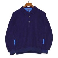 ビンテージ【USA製】【パタゴニア】【Patagonia】【シンチラフリース】【ボタンプルオーバー】【紺】【サイズM】