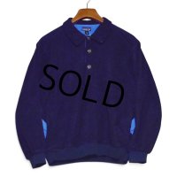 ビンテージ【USA製】【パタゴニア】【Patagonia】【シンチラフリース】【ボタンプルオーバー】【紺】【サイズM】