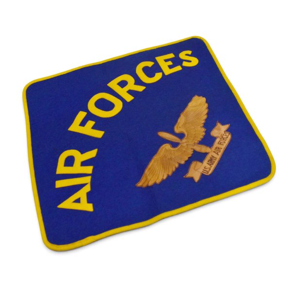 画像4: 【50’s】【ビンテージ】【U.S. ARMY AIR FORCES】USAF【フェルトマット】ペナント【青】雑貨 