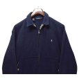 画像3: 【90’s】ビンテージ【USA製】【ポロ ラルフローレン】【Polo Ralph Lauren】【フリースジャケット】フルジップブルゾン【ネイビー】【サイズM】<br> (3)
