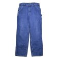 画像1: 【カーハート】【Carhartt】【デニム】ブルーデニム【ペインターパンツ】ルーズフィット【W36】<br> (1)