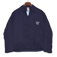 【40’s】【ビンテージ】【U.S.ARMY】【メディカル】【コンバレセントジャケット】【USA MD刺繍】【サイズM】