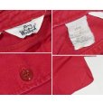 画像2: 【80’s】ビンテージ【USA製】【ウールリッチ】【Woolrich】【エンジ】【シャモアクロスシャツ】【サイズM】<br> (2)