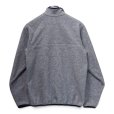 画像4: 【80’s】【ビンテージ】【USA製】【パタゴニア】【Patagonia】【三角タグ】前立てナイロン【シンチラスナップT】【フリース】プルオーバー【グレー×紺】【サイズL】<br> (4)