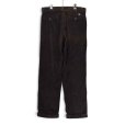 画像5: 【90’s】ビンテージ【ドッカーズ】【DOCKERS】【コーデュロイパンツ】【2タック】【ブラウン】【W34】<br> (5)