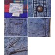 画像2: 【ラルフローレン】【Ralph Lauren】ポロ【Polo】【中綿入り】【デニムシャツジャケット】【裏地パッチワーク】【サイズXL】<br> (2)