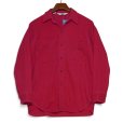 画像1: 【80’s】ビンテージ【USA製】【ウールリッチ】【Woolrich】【エンジ】【シャモアクロスシャツ】【サイズM】<br> (1)