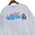 画像3: 【90’s】【ビンテージ】【USA製】【ジャージーズ】【JERZEES】【Disney】【Walt Disney’s World On Ice】【ミッキーマウス】【スウェット】【グレー】【サイズL】<br> (3)