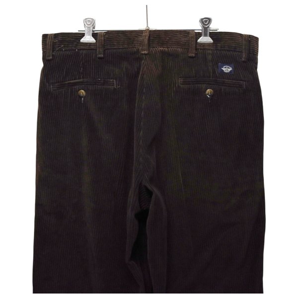 画像4: 【90’s】ビンテージ【ドッカーズ】【DOCKERS】【コーデュロイパンツ】【2タック】【ブラウン】【W34】 