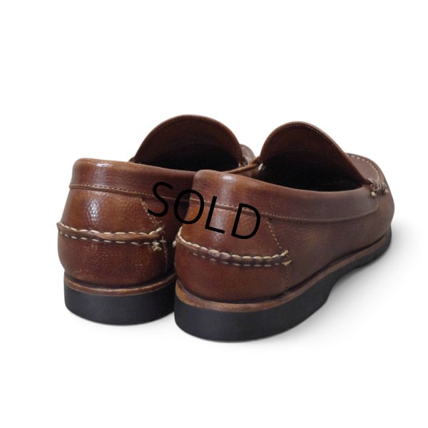 画像6: 【アレンエドモンズ】【Allen Edmonds】【Duke】【ブラウン】型押し【ペニーローファー】コインローファー【サイズ10 1/2】【Vibramソール】 