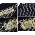画像2: 【80’s】【ノルウェー製】ビンテージ【エルエルビーン】【L.L.Bean】【紺×白】【バーズアイ】【クルーネックウールニット】セーター【サイズL】 (2)