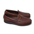 画像5: 【アレンエドモンズ】【Allen Edmonds】【Duke】【ブラウン】型押し【ペニーローファー】コインローファー【サイズ10 1/2】【Vibramソール】<br> (5)