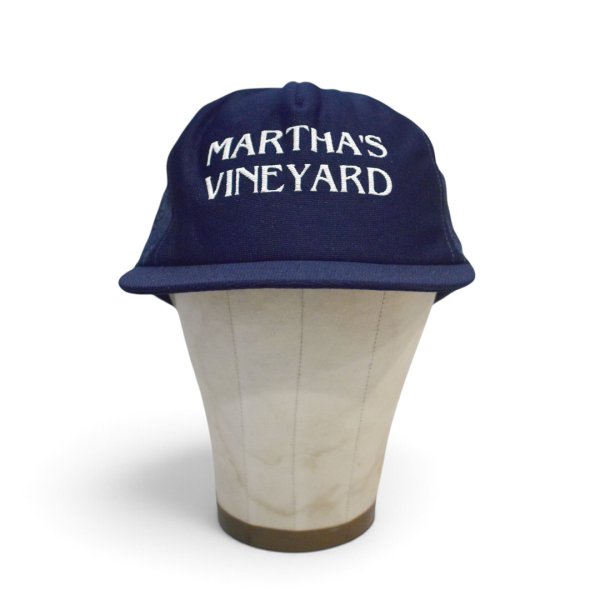 画像3: 【USA製】ビンテージ【MARTHA’S VINEYARD】【メッシュキャップ】【BBキャップ】【紺】サイズフリー 